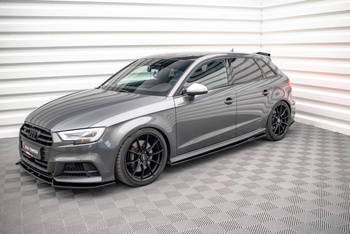 Zestaw Splitterów Maxton Audi S3 Sportback 8V Facelift