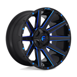 Felga aluminiowa 20" Fuel Contra 20x9 ET2 6x135/139,7 Gloss Black Blue Tinted Clear