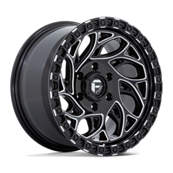Felga aluminiowa 15" Fuel Runner Or 15x10 ET-43 5x139,7 Gloss Black Milled
