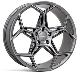 Felga aluminiowa 20" Veemann V-FS40 20x10 ET42 5x112 Graphite Smoke Machined