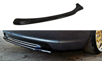 Splitter tylny srodkowy Maxton BMW 3 E46 M-Pack Coupe (bez dyfuzora) (czarny połysk)