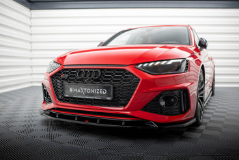 Splitter Przedni V.2 Maxton Audi RS4 B9 Facelift