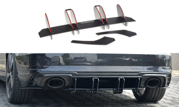 Dyfuzor Tylny V.2 Maxton Audi RS3 8V FL Sportback