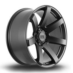 Felga aluminiowa 18" Alpha Offroad Gauntlet 18x9 ET15 6x139,7 Sblack