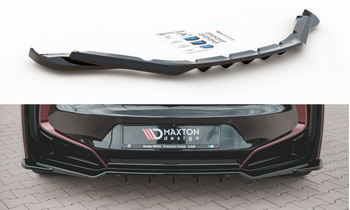 Splitter tylny środkowy (z dyfuzorem) Maxton BMW i8 (czarny połysk)