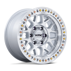 Felga aluminiowa 18" KMC KM549 GRS 18x8,5 ET0 6x139,7 Gloss Silver