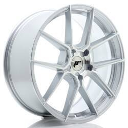 Felga aluminiowa 20" Japan Racing JR30 20x8,5 ET20-45 5H BLANK Silver Machined Face