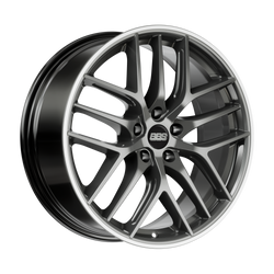Felga aluminiowa 19" BBS CC-R 19x8,5 ET43 5x114 Platinum Silver