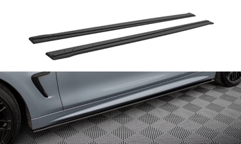 Dokładki progów Street Pro Maxton BMW 4 Coupe / Gran Coupe / Cabrio M-Pack F32 / F36 / F33