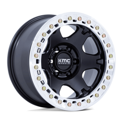 Felga aluminiowa 17" KMC KM238 VI BEADLOCK 17x9 ET-38 BLANK Satin Black