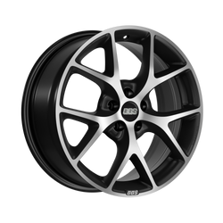 Felga aluminiowa 17" BBS SR 17x7,5 ET37 5x100 Vulcano Grey Diamond-Cut