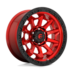 Felga aluminiowa 16" Fuel Covert 16x8 ET1 6x139,7 Candy Red Black Bead Ring