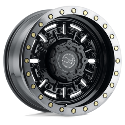 Felga aluminiowa 17" Black Rhino Abrams 17x8,5 ET0 6x114,3 Gloss Gun Black W/ Machined Dark Tint