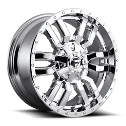 Felga aluminiowa 20" Fuel Sledge 20x9 ET20 8x180 Chrome Plated