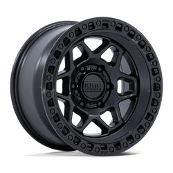Felga aluminiowa 17" KMC KM553 TORX 17x8,5 ET25 6x139,7 Matte Black