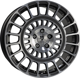 Felga aluminiowa 19" mbDESIGN MSP 19x8,5 ET45 5x112 Szary połysk polerowane