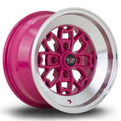 Felga aluminiowa 15" Rota Aleica 15x8 ET0 4x100 Rlpink