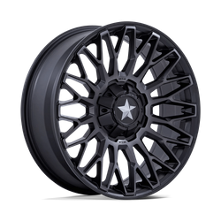Felga aluminiowa 15" MSA Offroad Wheels M50 CLUBBER 15x7 ET10 4x156/137 Matte Black Ddt