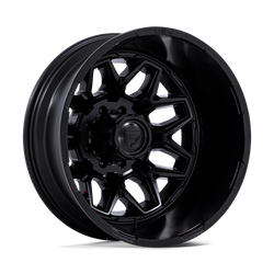 Felga aluminiowa 20" Fuel 1PC D871 FLUX DUALLY 20x8,25 ET-227 8x200 Blackout