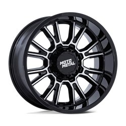 Felga aluminiowa 22" Moto Metal MO810 LEGACY 22x9 ET1 BLANK Gloss Black Machined