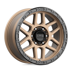 Felga aluminiowa 18" KMC Mesa 18x9 ET18 6x139,7 Matte Bronze With Black Lip