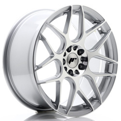 Felga aluminiowa 18" Japan Racing JR18 18x8,5 ET45 5x112/114 Silver Machined Face