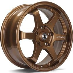 Felga aluminiowa 16" seventy9 SV-J 16x7 ET38 5x112 Brązowy