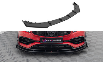 Splitter Przedni Street Pro + Flaps Maxton Mercedes-Benz A 45 AMG Aero W176 Facelift