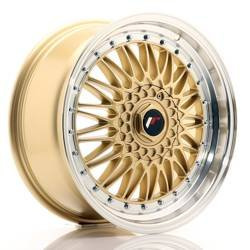 Felga aluminiowa 18" Japan Racing JR9 18x8 ET35-40 BLANK Gold w/Machined Lip