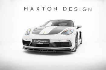 Splitter Przedni V.2 Maxton Porsche 718 Cayman GTS 982c