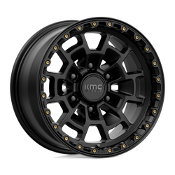 Felga aluminiowa 16" KMC KM718 SUMMIT 16x8 ET0 6x120 Satin Black