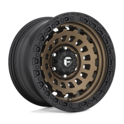 Felga aluminiowa 20" Fuel Zephyr 20x9 ET1 5x127 Matte Bronze Black Bead Ring