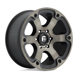 Felga aluminiowa 20" Fuel Beast 20x10 ET-18 8x180 Matte Black Double Dark Tint