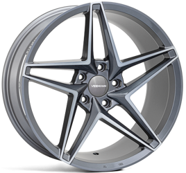 Felga aluminiowa 20" Veemann V-FS46 20x8,5 ET35 5x120 Graphite Smoke Machined