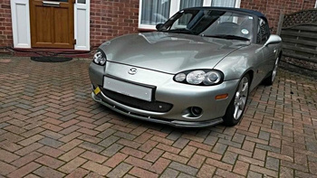 Splitter przedni Maxton Mazda MX-5 NB Polift Model (czarny połysk)