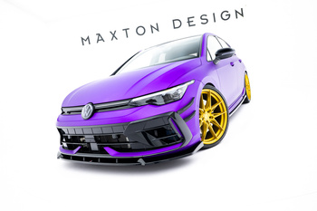 Splitter Przedni V.3 Maxton Volkswagen Golf R Hatchback / Variant Mk8 Facelift