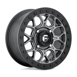 Felga aluminiowa 15" Fuel D919 TECH BEADLOCK 15x7 ET38 4x137 Matte Gun Metal Black Bead Ring