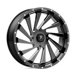 Felga aluminiowa 24" MSA Offroad Wheels M46 BLADE 24x7 ET0 4x156 Gloss Black Milled