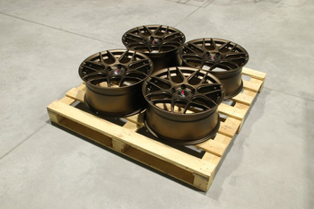 Komplet felg aluminiowych 18" Japan Racing JR18 18x8,5 ET40 + ET35 5x120 Matt Bronze