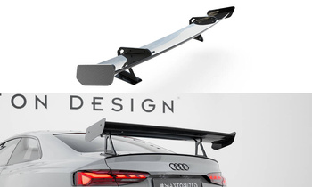 Karbonowy Spoiler Z Górnymi Mocowaniami Maxton Audi A5 / A5 S-Line / S5 / RS5 Coupe F5 / F5 Facelift