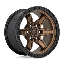 Felga aluminiowa 17" Fuel Kicker 17x9 ET1 5x150 Matte Bronze Black Bead Ring