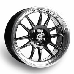 Felga Cosmis XT-206R FF 18x9,5 ET38 5x114,3 Black w/Machine Lip & Spokes