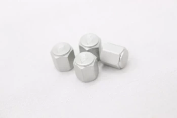 Komplet nakrętek na wentyle Work Wheels (4 szt.) Valve Cap Silver
