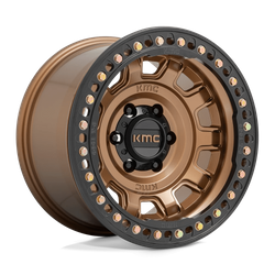 Felga aluminiowa 17" KMC KM236 TANK BEADLOCK 17x9 ET-38 8x170 Matte Bronze