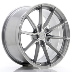 Felga aluminiowa 19" Japan Racing JR37 19x9,5 ET45 5x120 Silver Machined