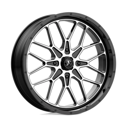 Felga aluminiowa 24" MSA Offroad Wheels M45 PORTAL 24x7 ET0 4x156 Gloss Black Machined