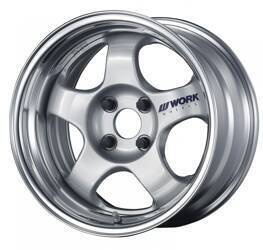 Felga aluminiowa Work Wheels MEISTER S1 2P 15" Silver(SIL)