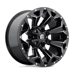 Felga aluminiowa 17" Fuel Assault 17x9 ET-12 5x114,3/127 Gloss Black Milled