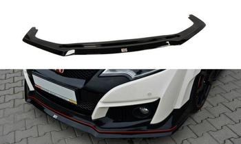 Splitter przedni Maxton Honda Civic IX Type-R V2 (czarny połysk)