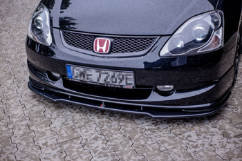Splitter przedni Maxton V1 Honda Civic EP3 (MK7) Type-R/S Polift (czarny połysk)